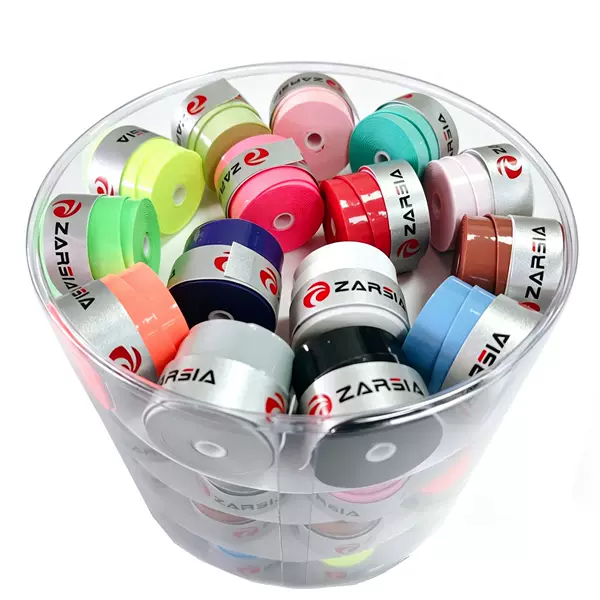 Zarsia High-Viscosity Coated Sweat-Absorbing Grip Tape for Badminton Rackets 0.63mm, Comparable to Yy102C Anti-Slip Grip Tape