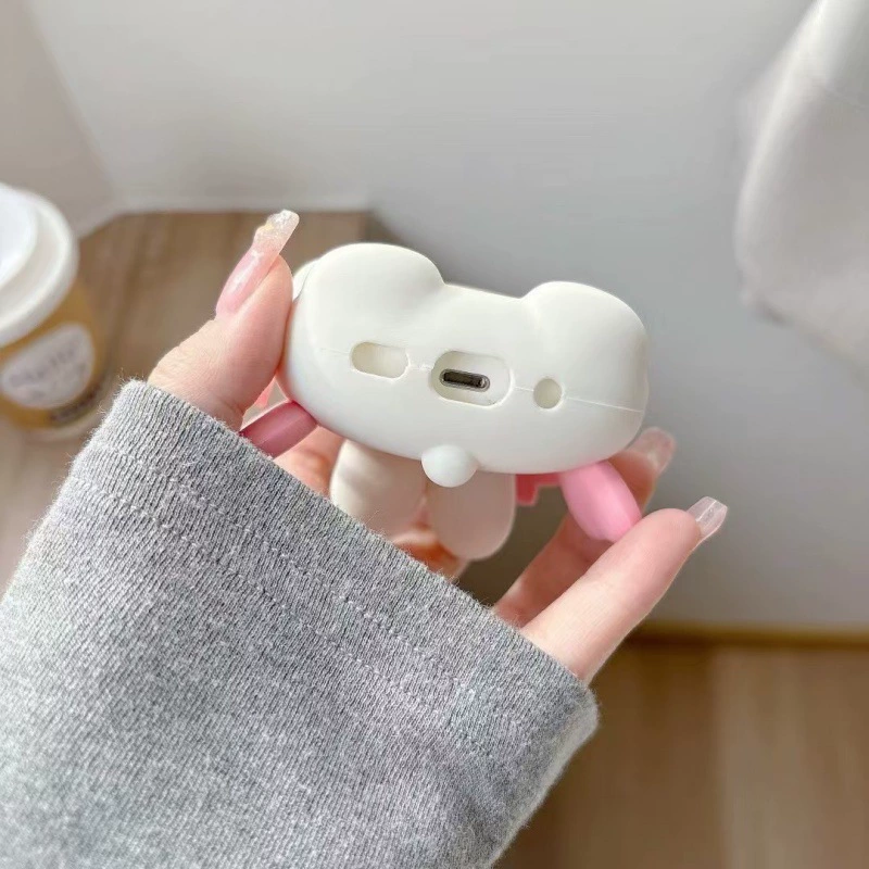 Apple, креативные наушники, совместимый силиконовый защитный чехол, 2, bluetooth, 4