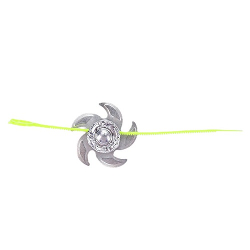 Electroplated plastic fingertip pull cord gyro pull rod inertia rotating alloy gyro toy gift