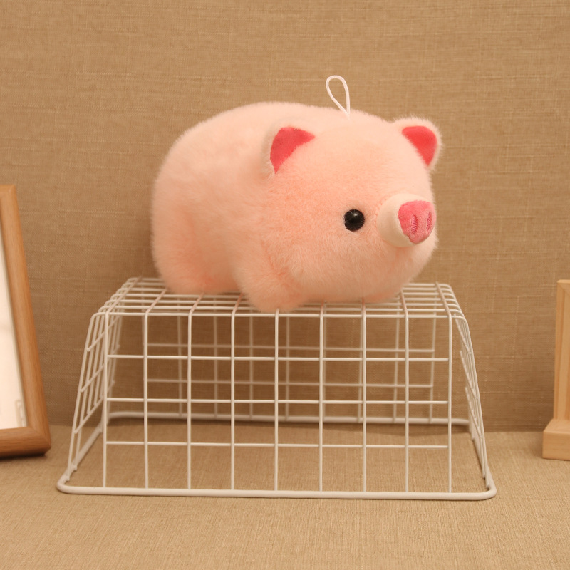 Lindo muñeco de peluche de cerdo rosa lindo muñeco de muñeca de trapo de niña de 8 pulgadas regalo de boda muñeca de lanzamiento al por mayor