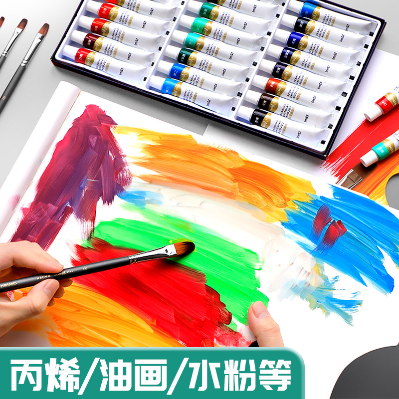 Libro de tintura desechable sin lavado desgarrable de papel de tintura de acrílico para estudiantes de arte