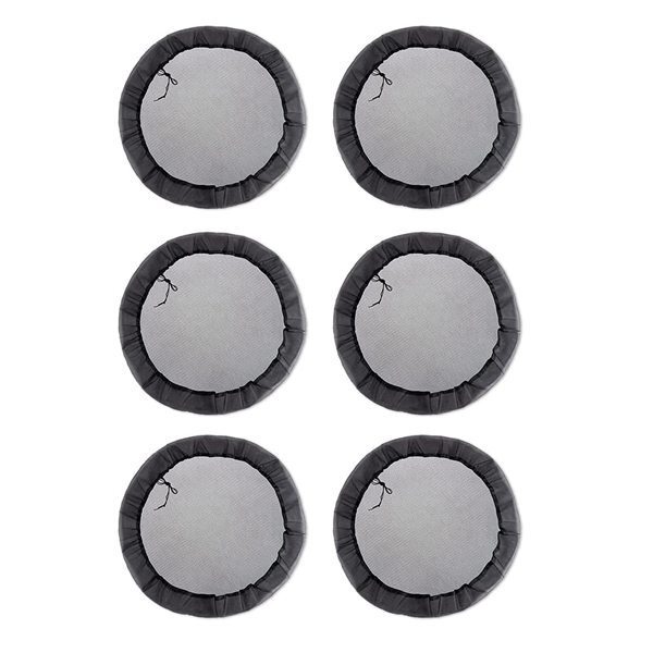6 Pieces Color: Black Material: Plastic Outdoor Rain Barrel Mesh Cover Bucket Insect-Proof Mesh Cover Water Tank Screen 6 Pieces Color: Black Material: Plastic Outdoor Rain Barrel Mesh Cover Bucket Insect-Proof Mesh Cover Water Tank Screen