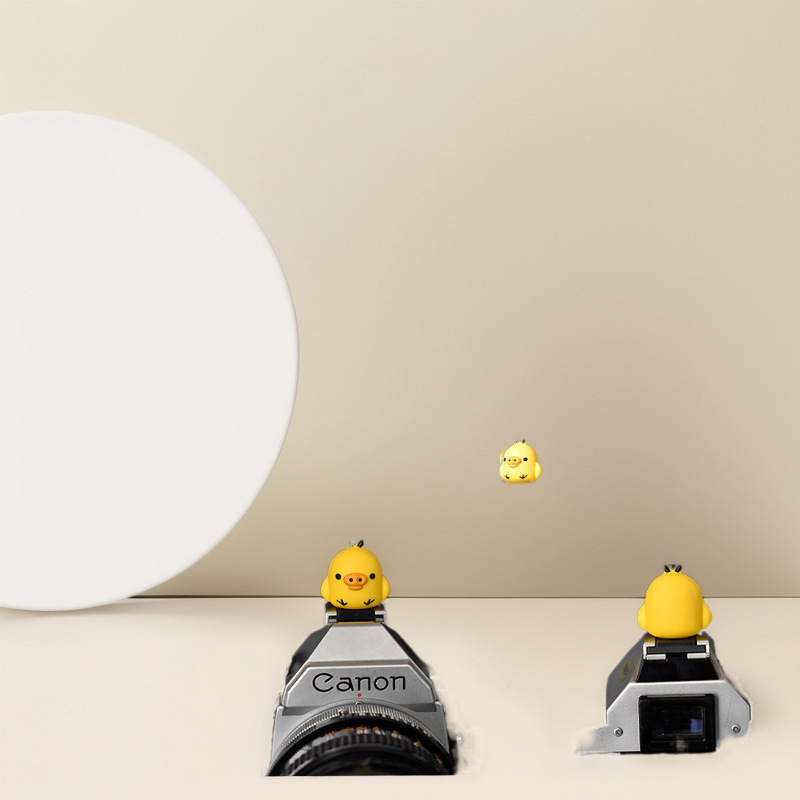 Cross-border Hot Selling Pig Chick Hot Boot Cover Camera Hot Boot Seat Protective Cover Dust-proof Cover Hot Boot Cover Cartoon Cute