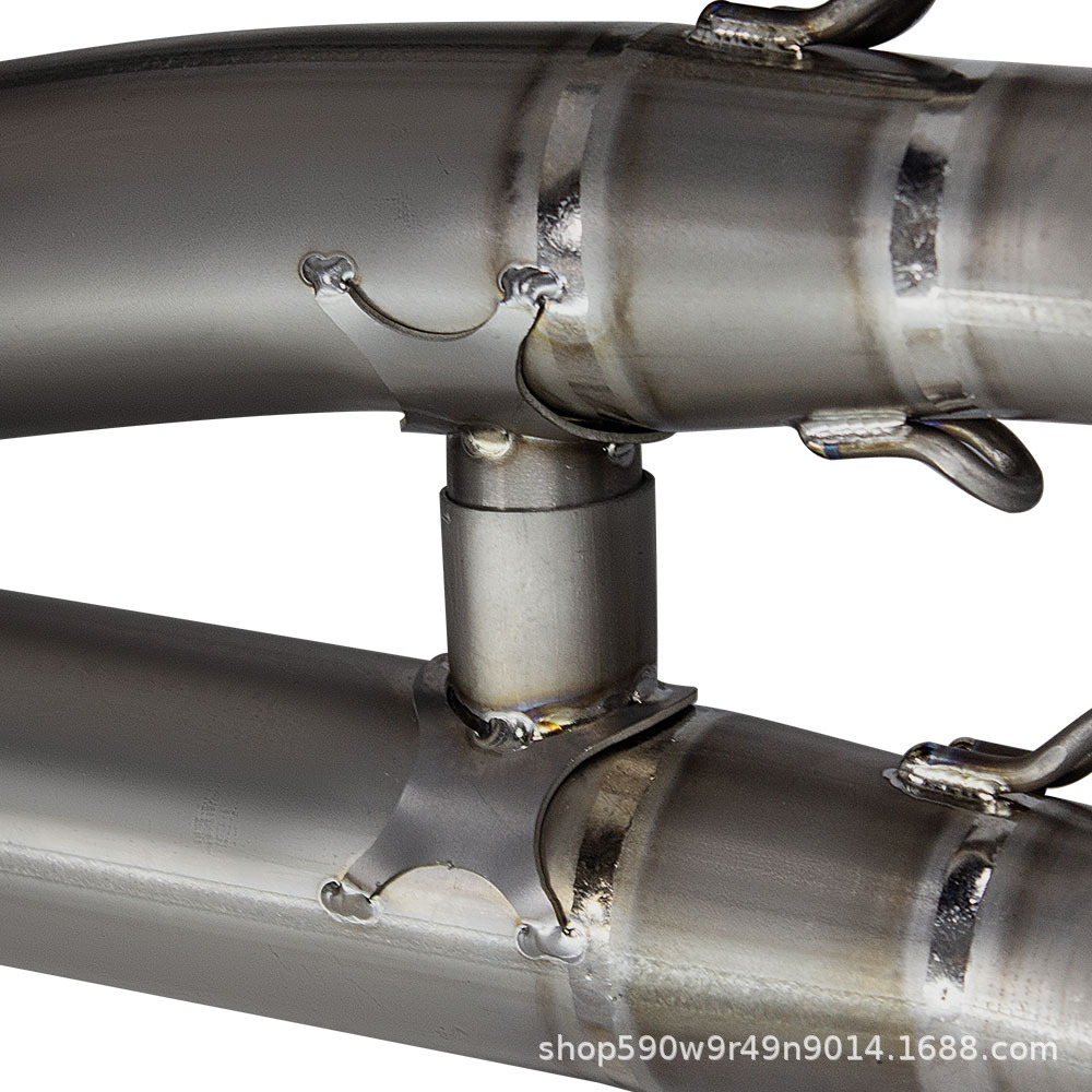 Suitable for Motorcycle and Motorcycle Modified Exhaust S1000R S1000Rr New Titanium Alloy Front Section 60mm