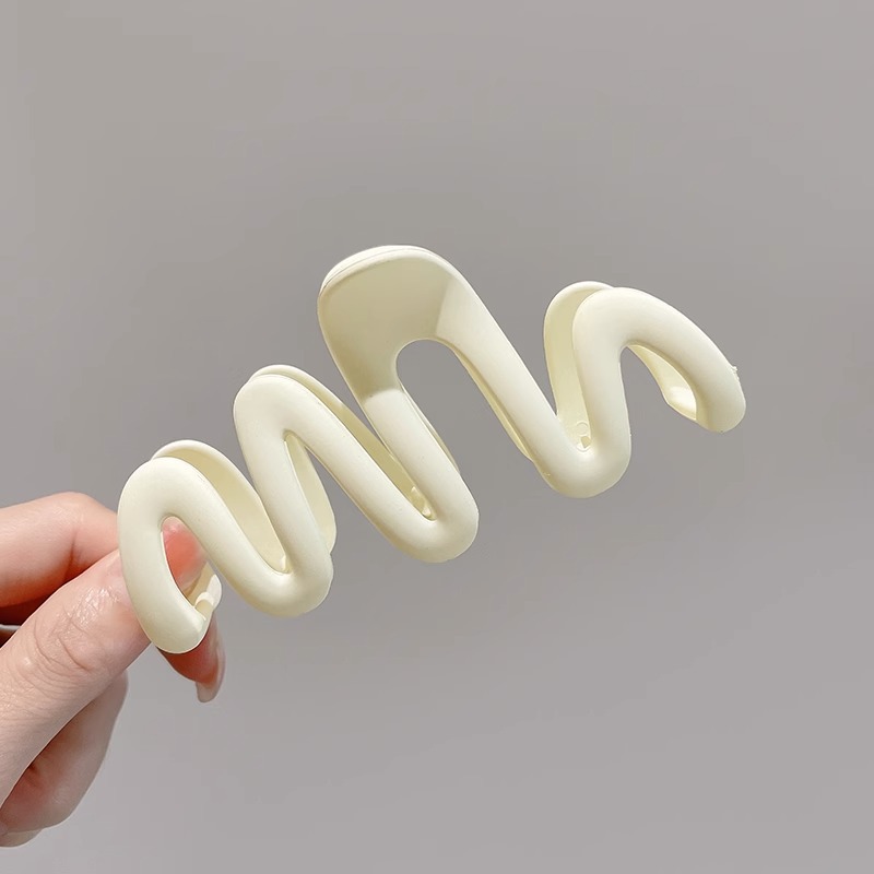 2025 estilo coreano nuevo clip de tiburón grande temperamento elegante pinza para el cabello de alta calidad para mujer