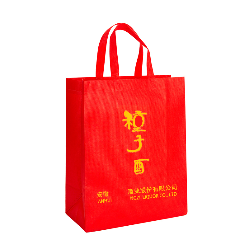 Bolsa de licor no tejido hecha a medida botella única Fu Zi bolsas de cigarrillos personalizadas rojas bolsas de regalo de té lote
