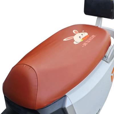 Bell Thickened Leather Seat Cover — Electric car cushion