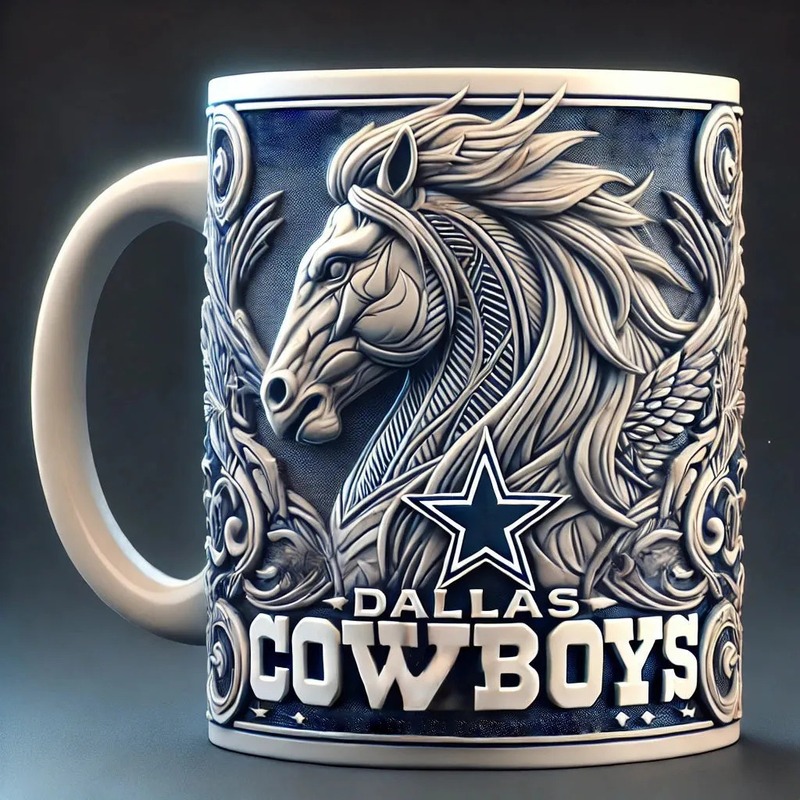 跨境新品NFL Guardian Beast 3D Mug NFL守护兽3D马克杯咖啡杯|undefined