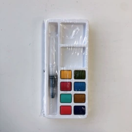 美术颜料;调色用品;画笔