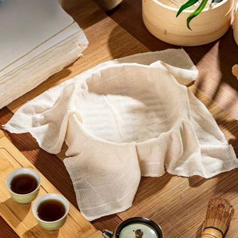 Steamer cloth, rice steaming gauze, filter cloth, steamed bun tray cloth, non-stick steamer mat, household tofu wrapping cloth