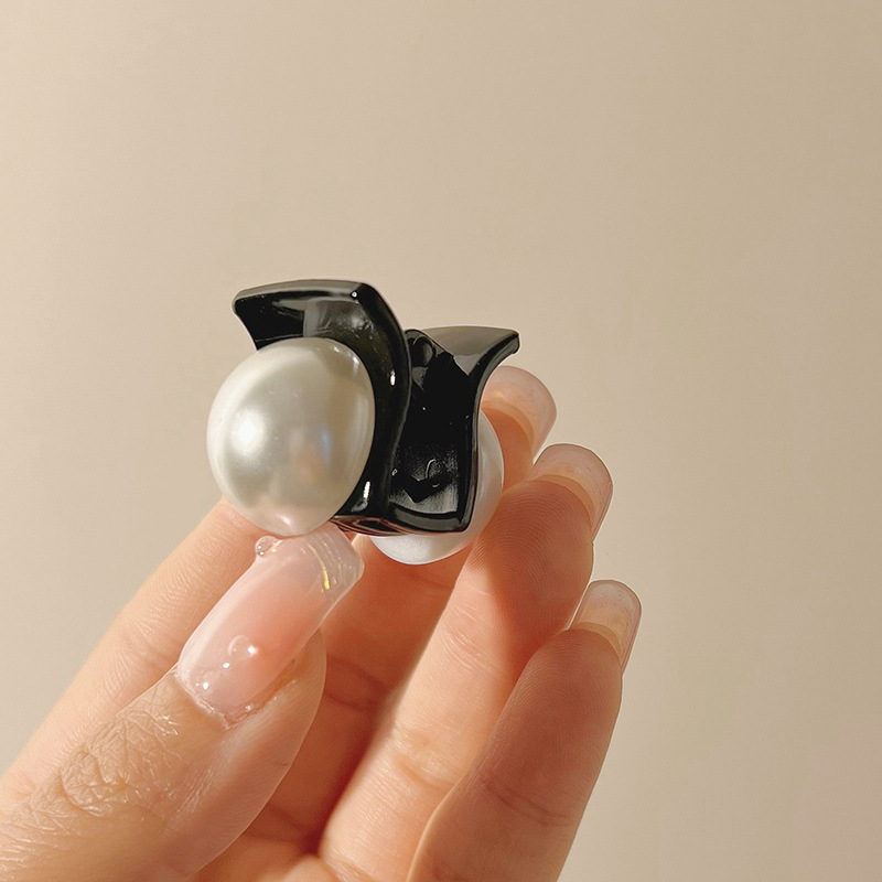 2cm pearl small hair clip