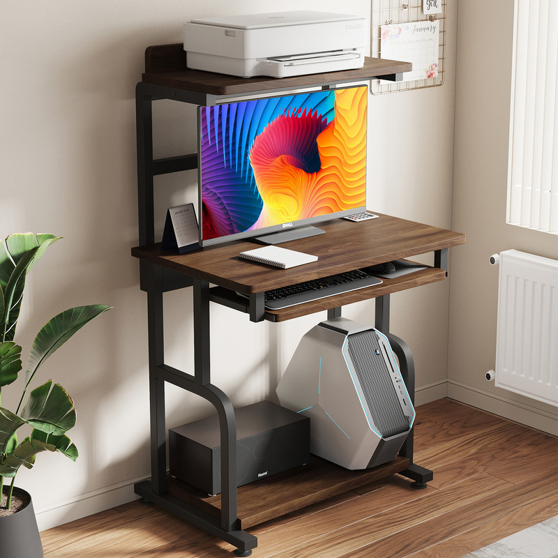 Computer Desk Desktop Notebook Heightening Live Broadcast Desk Printer Table Home Thickened Removable Desk