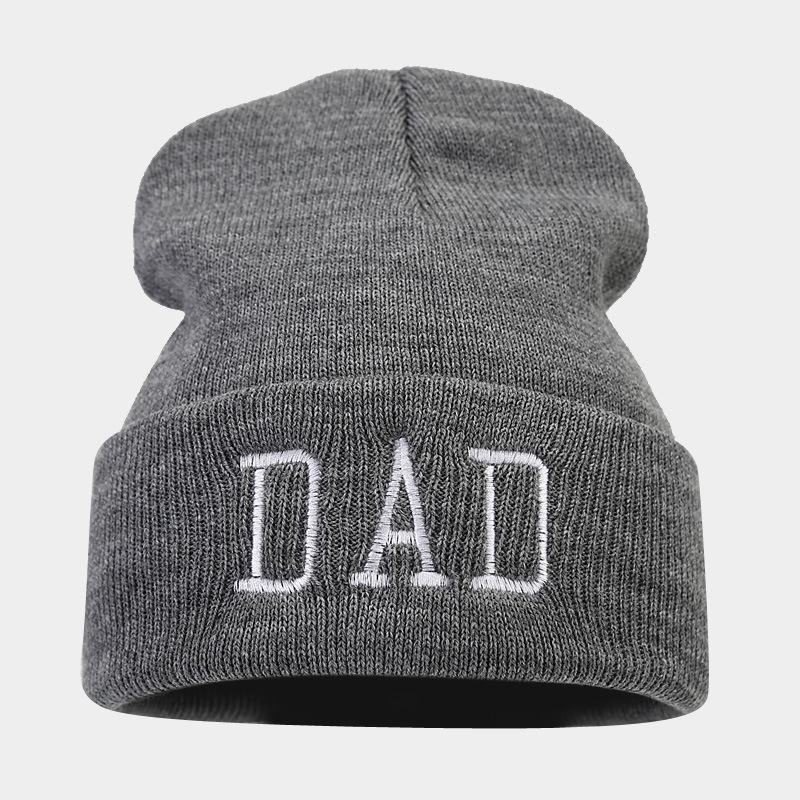 Unisex Basic Letter Embroidery Eaveless Wool Cap display picture 2