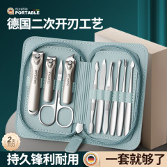 爪切り、爪切りハサミセット、メンズ爪切り、耳かき、フルセットのネイルケアツール、ギフト、特注、プロモーション、携帯用