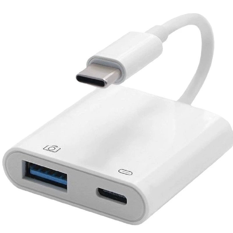Wholesale Type-C Transfer USB3.0 Converter Type-C mobile phone tablet connection mouse U disk OTG card reader