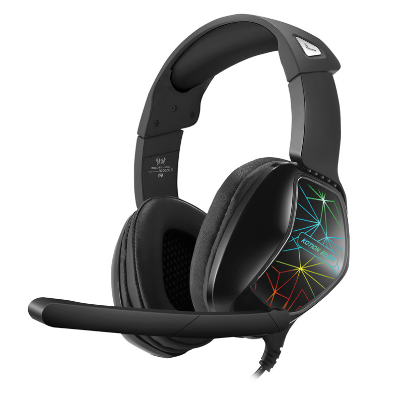 国境を越えた新製品は卓G6000ヘッドセットのノートパソコンの有線電気競争ゲームの耳麦である|undefined