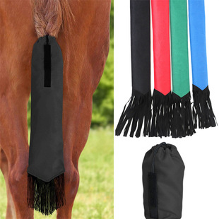 Wholesale New Pony Tail Storage Bag Protective Bag Pony Tail Beauty Anti-mosquito Bite Anti-dirty Bag Pony Tail Protective Cover