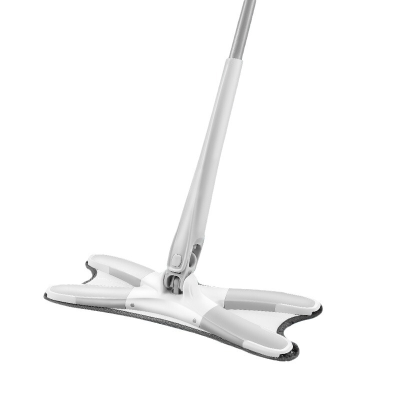Multifunctional Butterfly Mop for Home Use, One-Step Clean, Dual-Use for Dry and Wet, X-Shaped Flat Mop, Lazy Mop, Floor Mopping, Water Absorption