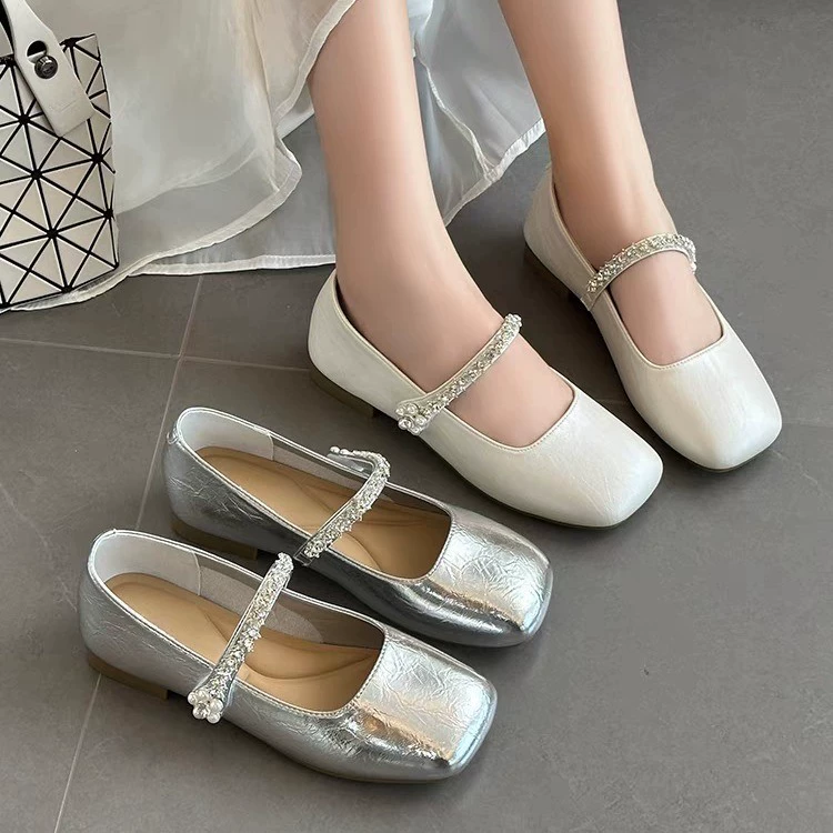 Ретро туфли Birken на толстой подошве женские весенние 2025 новые педали с круглой головой