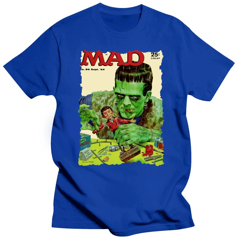1964 обложка MAD Magazine, футболка с ловким охлаждением, с Америкой