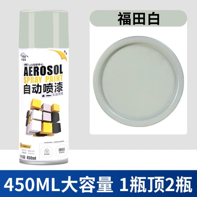 Avtomobil boyası, hand-cranked automatic furniture wood - 222-futian-white-450mlbottle-spray-paint