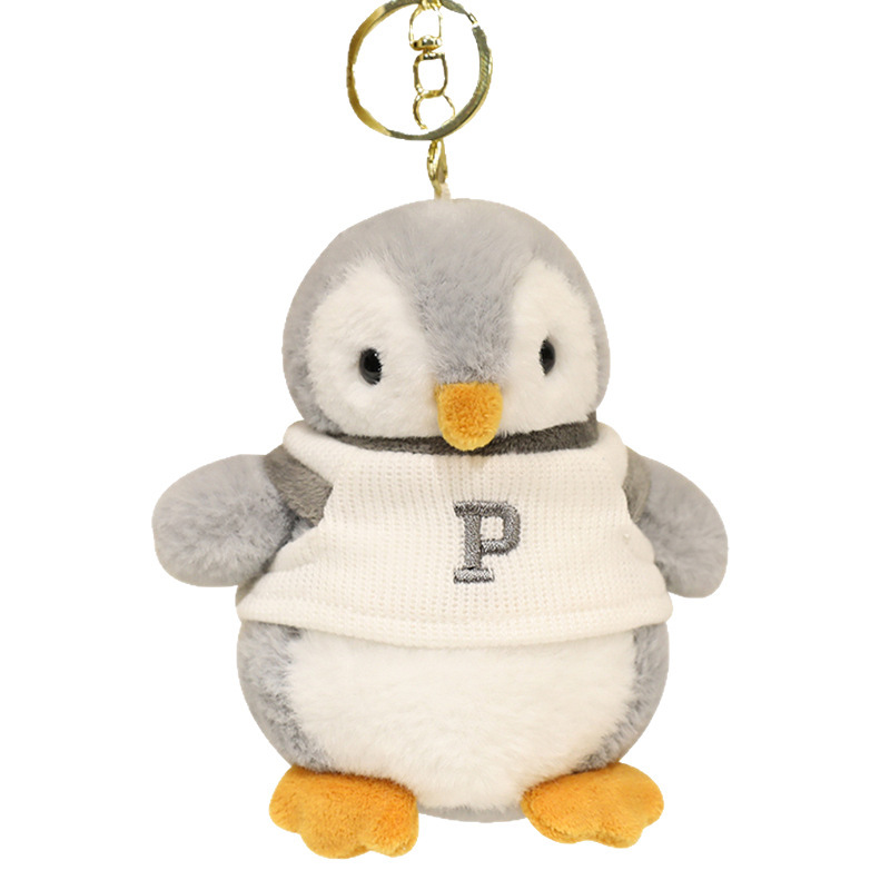 かわいいペンギン人形ペンダントウサギぬいぐるみガールバッグぬいぐるみペンダント誕生日ギフト人形|undefined
