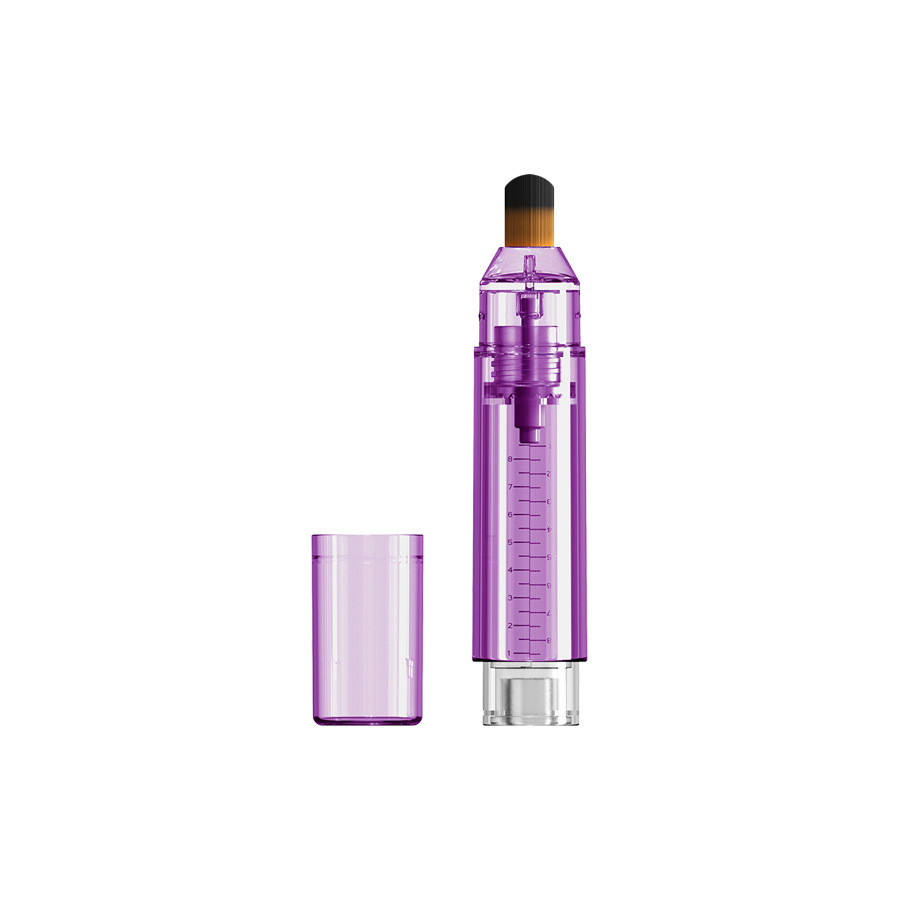 Aplicador de medicina del cuero cabelludo cabeza aplicador de guía líquida crecimiento del cabello líquido pelo de caballo textura masajeador cuidado de la salud peine líquido