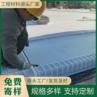 虹吸排水板 高分子防护排水异形片 车库顶板虹吸排水系统排水板
