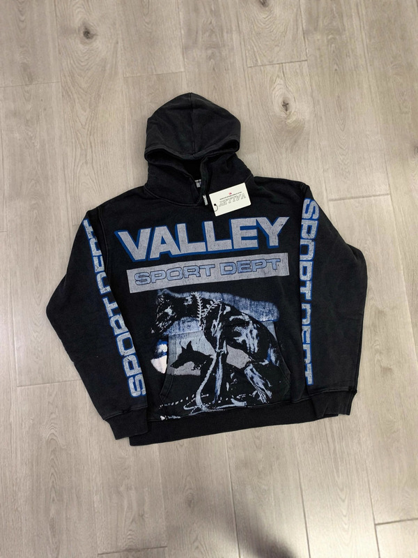 跨境潮牌vale25秋冬新款嘻哈连帽美式印花情侣纯棉卫衣宽松外套|undefined