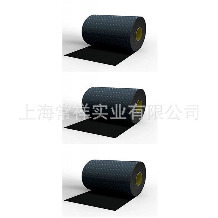 3MSJ6208脚垫 黑色 规格：114mm*33m  自粘式橡胶缓冲器，设计用