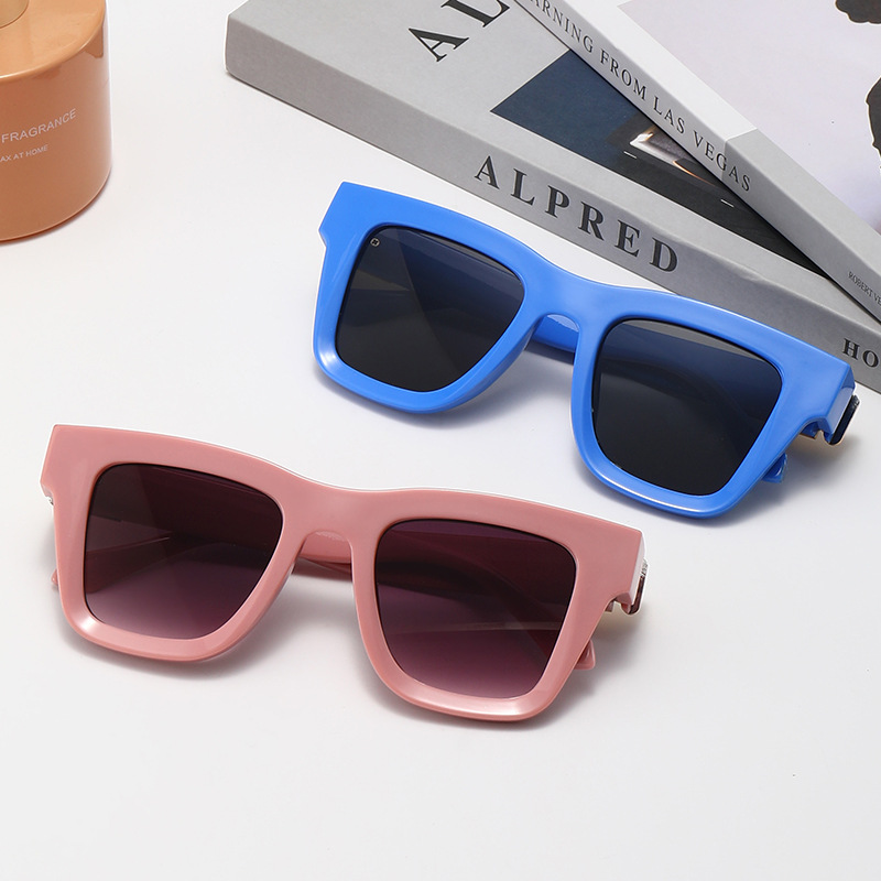 Oleo 5219 box concave sunglasses men's trendy cross-border foreign trade personalized shield glasses women's European and American sunglasses