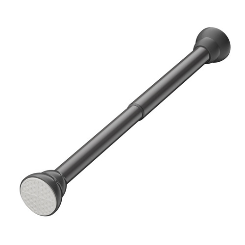 Cross-border Amazon stainless steel retractable towel bar without drilling bathroom shower curtain rod balcony indoor curtain rod