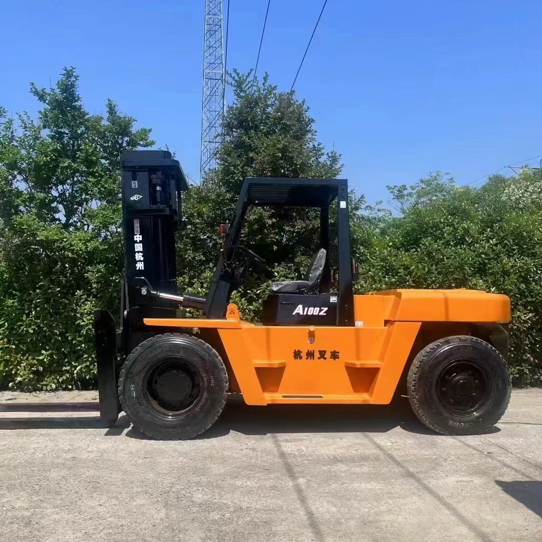 二手杭州3.5吨2节门架升高4.5米叉车 二手叉车合力叉车柴油叉车