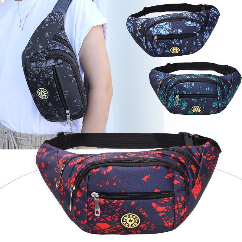 2024 Summer New Chest Bag for Men and Women, Multifunctional Multi-layer Business Cashier Wallet, Mini Fashionable Sports Phone Bag