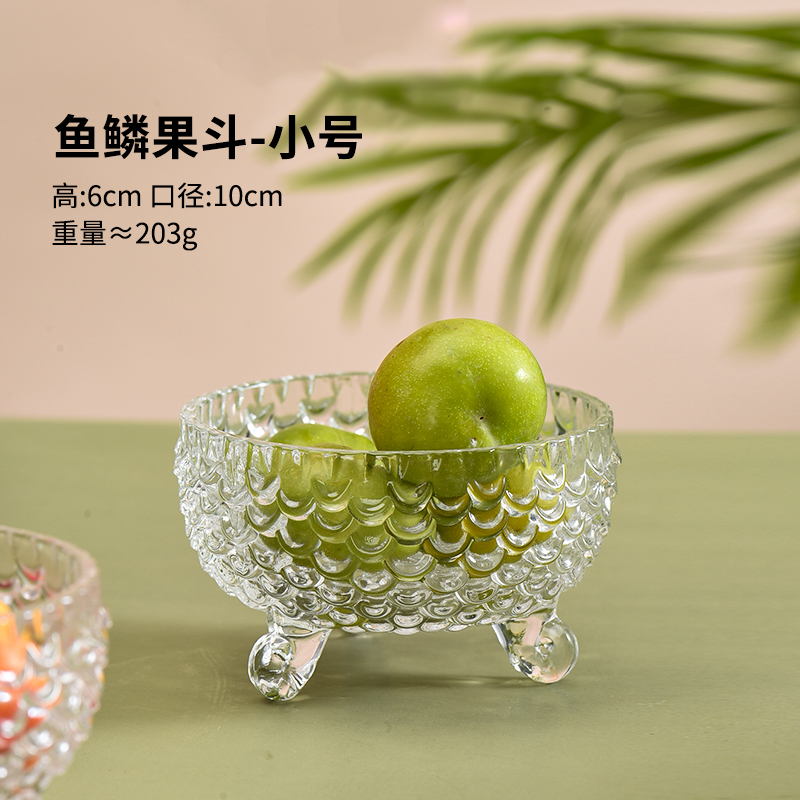 bandeja de fruta europea sala de estar casera creativa bandeja de frutas secas bandeja de frutas secas bandeja de refrigerio de Año Nuevo bandeja de vidrio