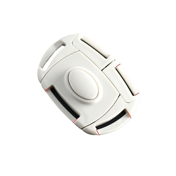 Punto a largo plazo hebilla diaria hebilla de cochecito de bebé de cinco puntos negro gris blanco mesa de comedor hebilla de seguridad