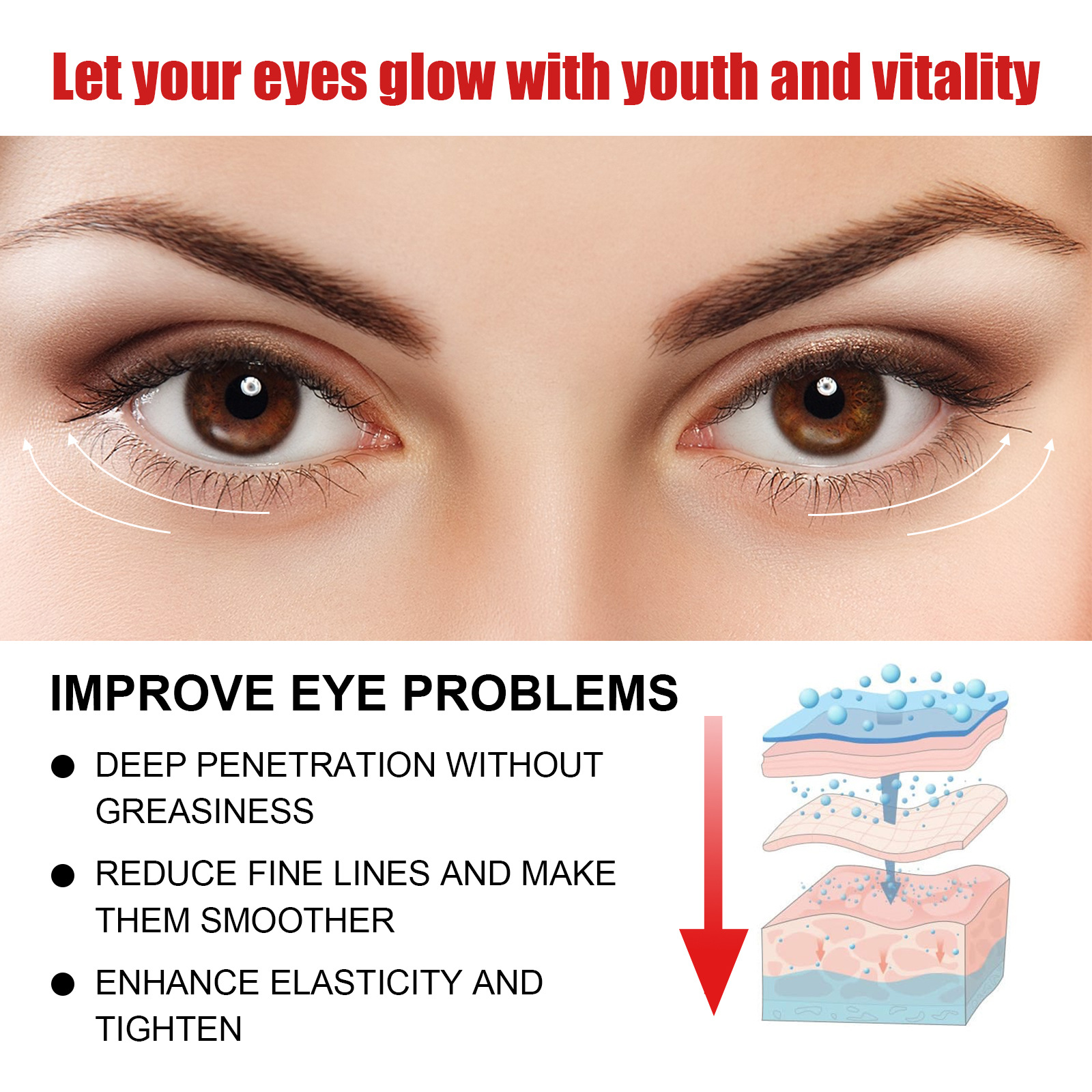 mars peptide repair lifting eye cream lifts, tightens, lightens fine lines dark circles around the eyes, fights_voghion.com