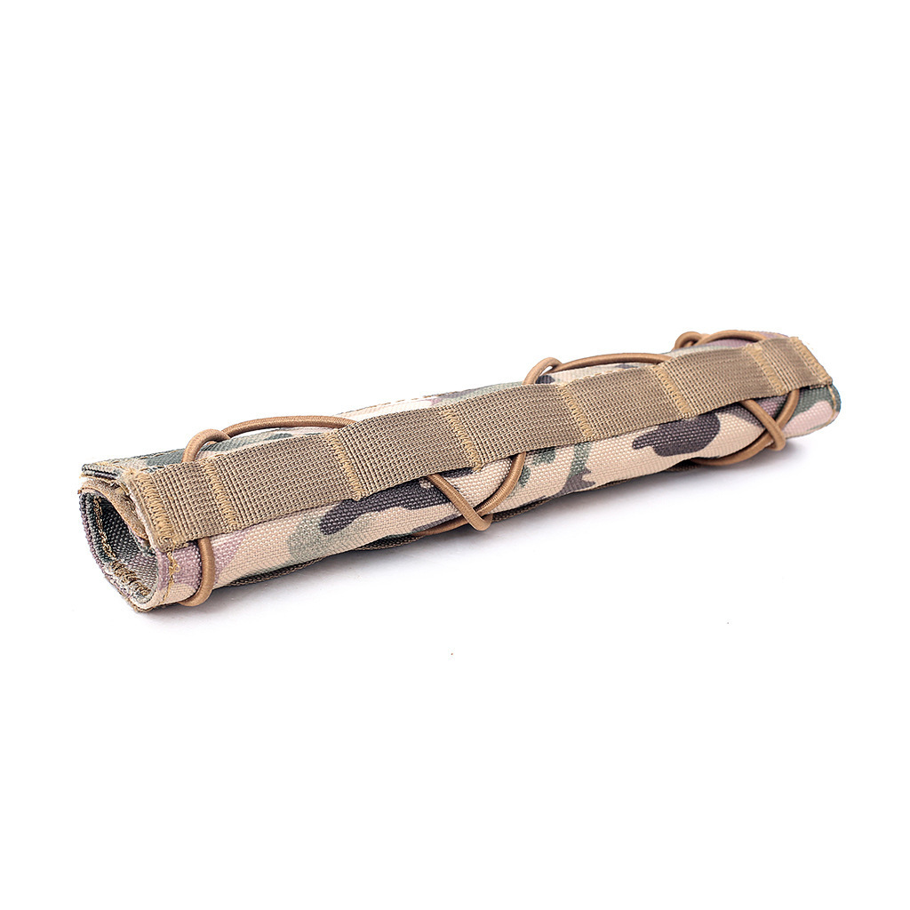 Cross-Border Amazon Outdoor Silencer Protective Cover Barrel Camouflage Cover Real-Life Cs Tactical Equipment Silencer Cover