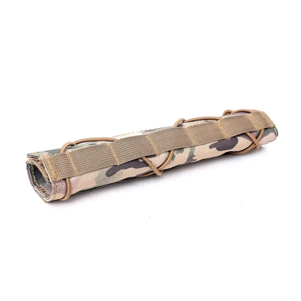 Cross-Border Amazon Outdoor Silencer Protective Cover Barrel Camouflage Cover Real-Life Cs Tactical Equipment Silencer Cover
