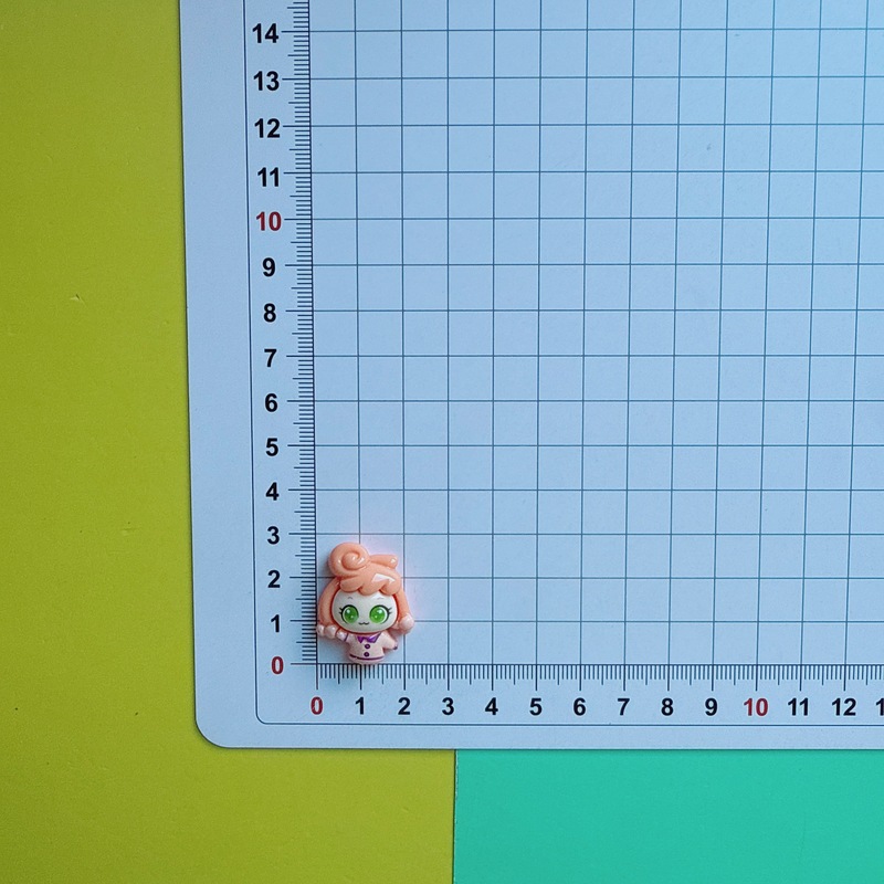卡通可爱魔法少女 diy小饰品手工发夹手机壳文具贴片材料树脂配件|undefined