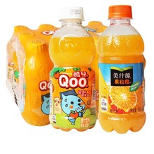 果粒橙酷兒橙汁飲料整箱mlx瓶瓶迷你小瓶口袋裝飲品食品酒水果蔬
