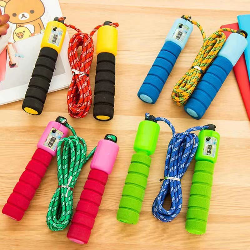 School skipping rope for primary and secondary school students adjustable counting skipping rope fitness beginner skipping rope wholesale pattern rope gift School skipping rope for primary and secondary school students adjustable counting skipping rope fitness beginner skipping rope wholesale pattern rope gift