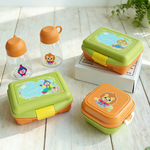 帮多-塑料饭盒便当盒塑料水杯TRITAN水杯饭盒水杯套装早教礼品