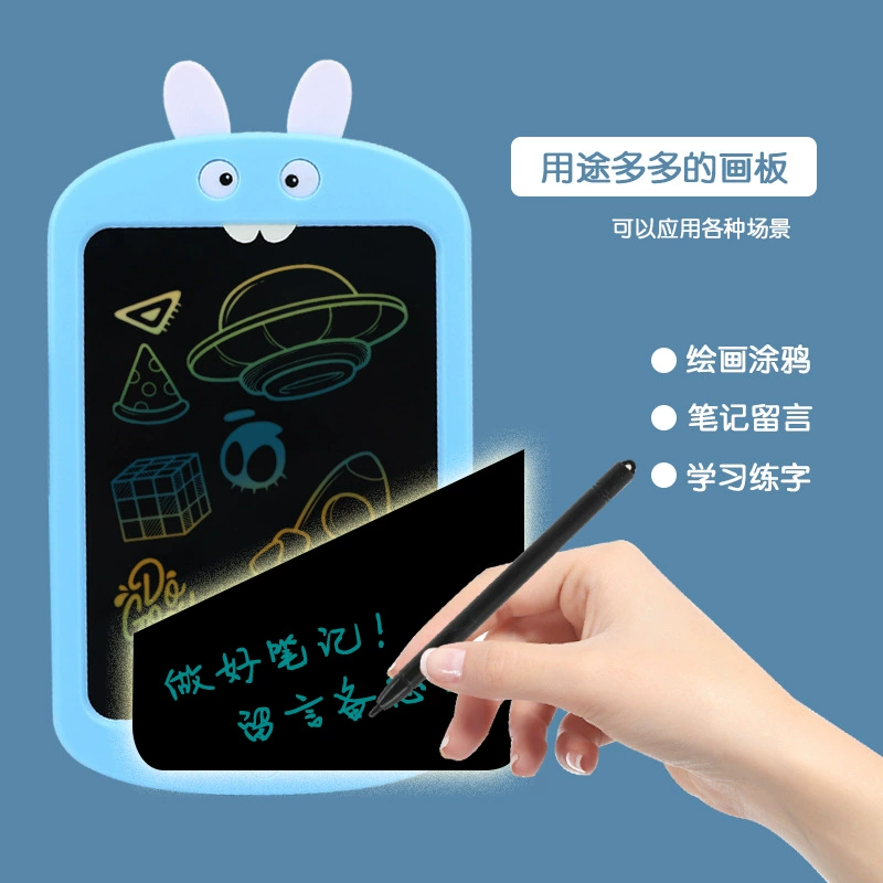 Cartoon drawing board, science and technology, graffiti