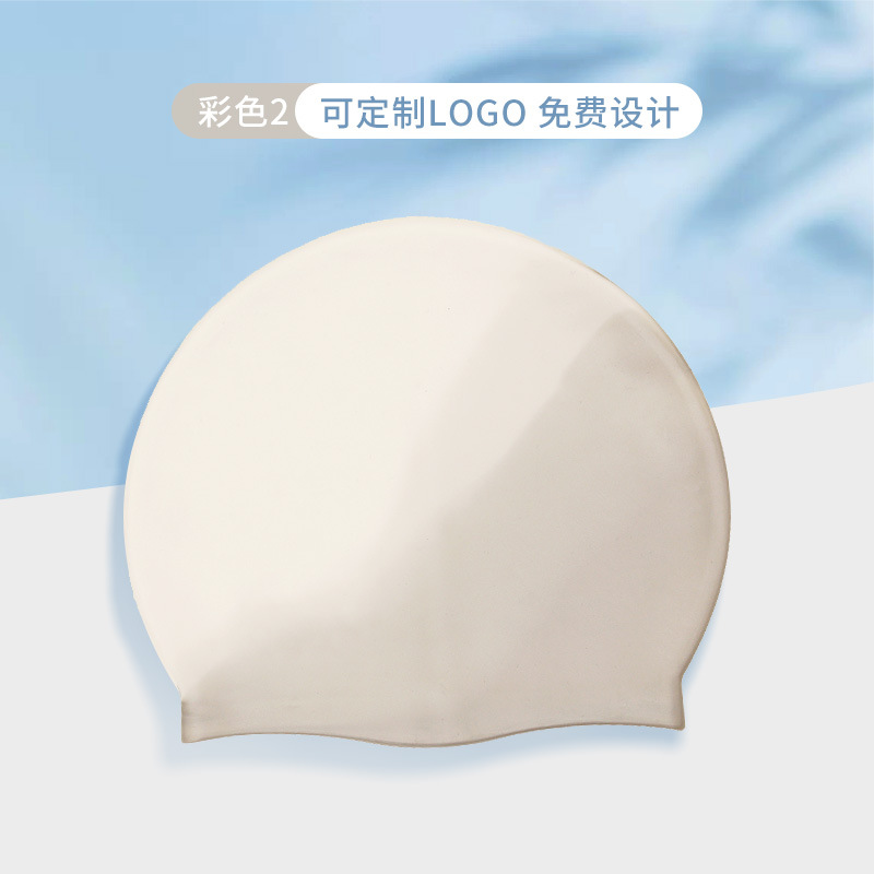 Sombreros de natación para adultos y niños impermeables universales sombreros de silicona 50g logotipo imprimible sin estrangulamiento sombreros de natación fabricantes al por mayor