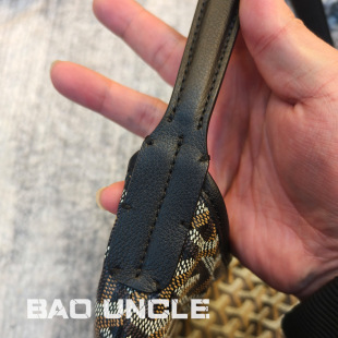 Dog Tooth Bag Hobo Tote Bag Underarm Bag Mummy Mother Bag Saigon minitote Double Sided Small Bag High Version