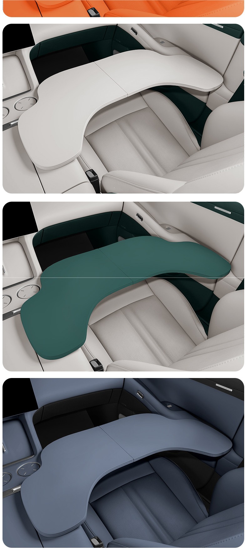 Zhencheppai is suitable for Xiaomi YU7/SU7 car-mounted small table, multifunctional folding computer table, dining table accessories