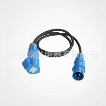 工業3相功率擴展電纜32A 5針插頭銅導體和橡膠絕緣