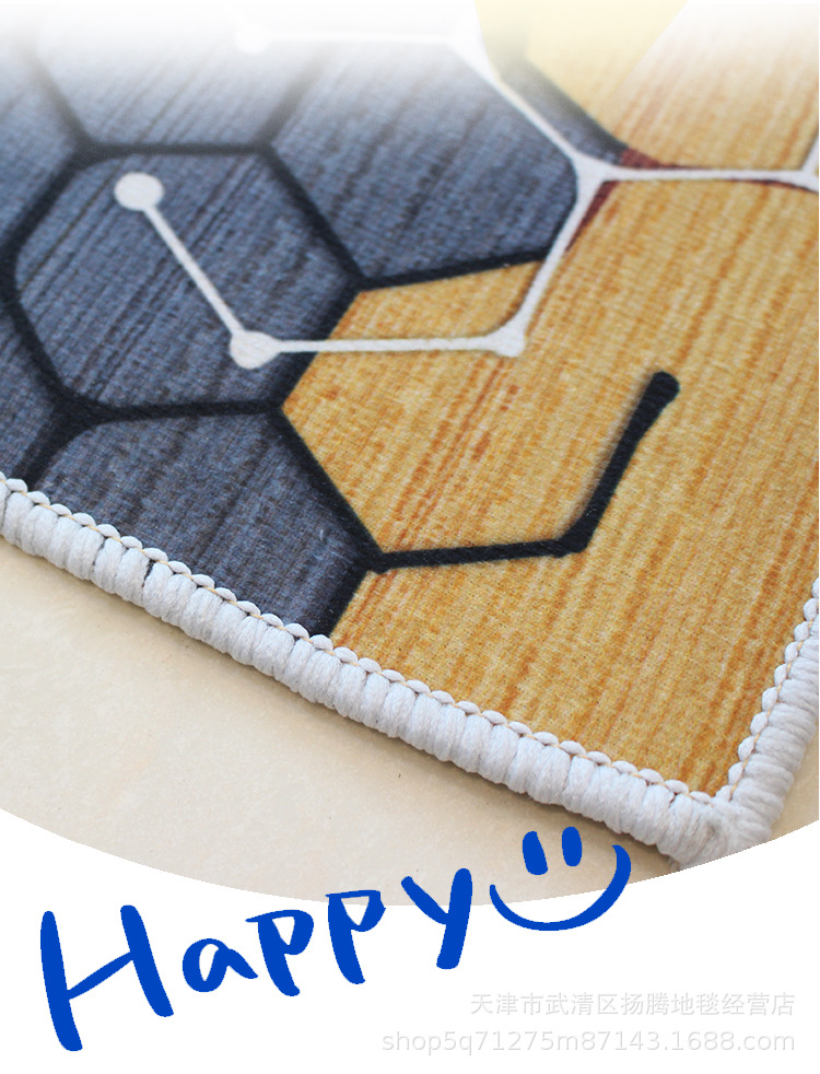 卡通地毯,儿童跳房子地毯,游戏地垫,客厅地毯