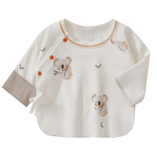 Newborn baby clothes pure cotton half-back baby type A newborn autumn clothes newborn baby clothes